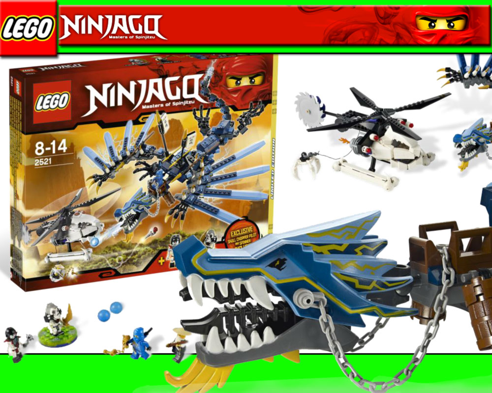 LEGO Ninjago 2521 Lightning Dragon Battle BNiB discontinues misb new