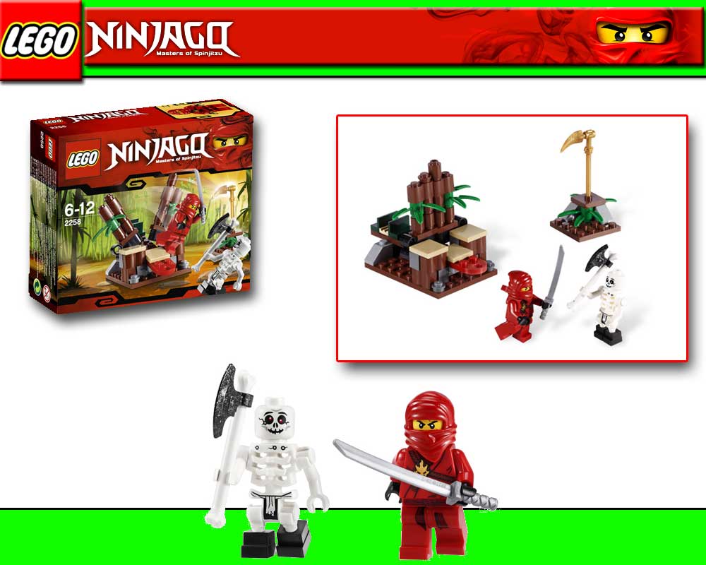 LEGO NINJAGO 3in1 Superset 66383 mit 2519 2258 2259