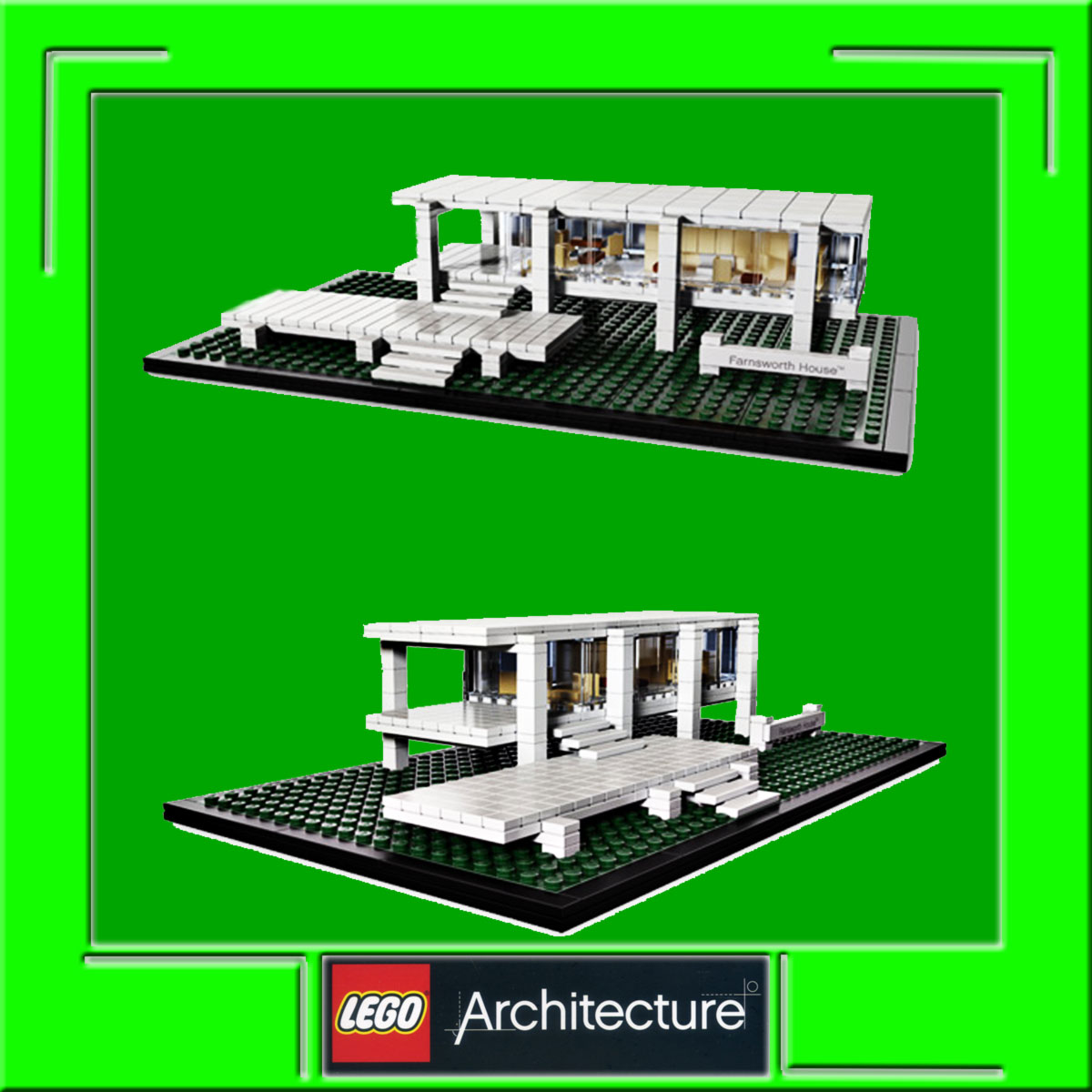 Lego Architecture Farnsworth House New Build Lego Architecture Farnsworth House New Build