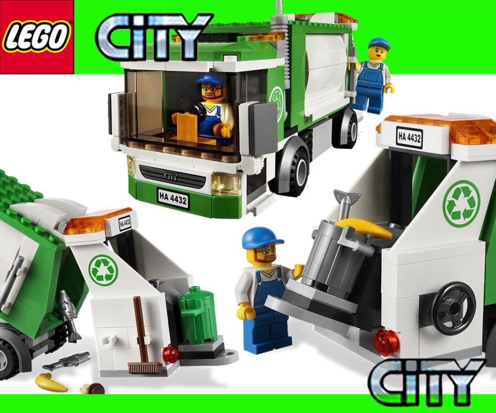 ☆LEGO CITYはたらくくるまパック4431、4432、4433、4435☆ 知育玩具