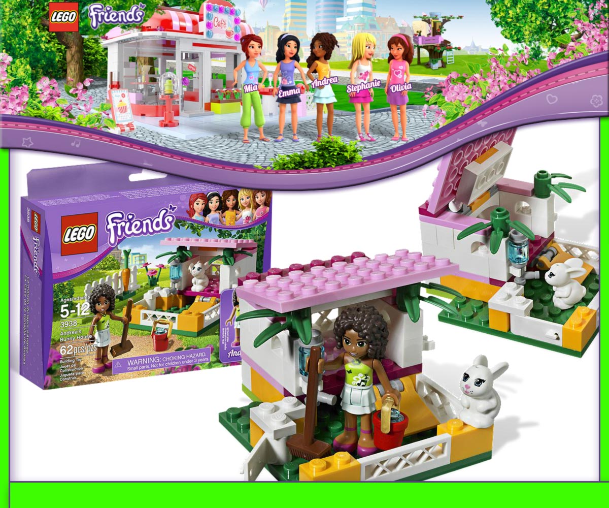 LEGO FRIENDS 3938 Andreas Rabbit Hutch eBay