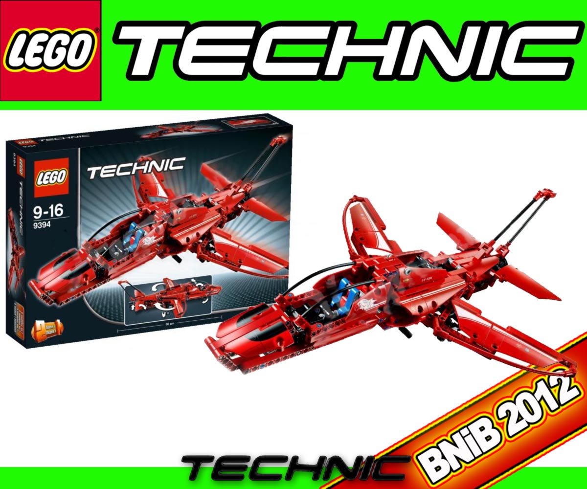 LEGO 9394 Technik 2in1 Kunstflugzeug und Düsenjet Flugzeug misb bnib | eBay