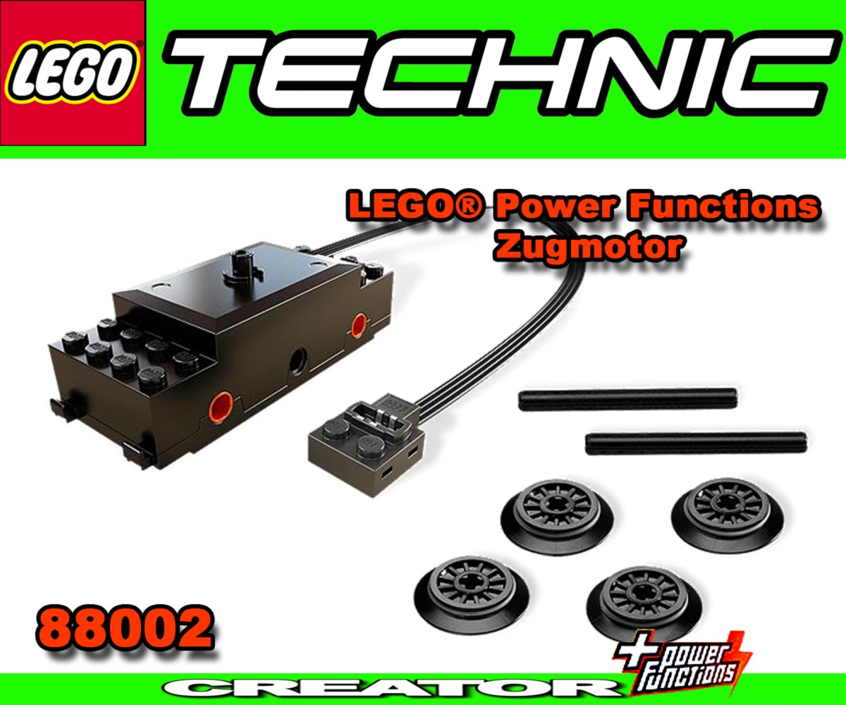 Lego City Eisenbahn/Power Function 88002 RC-Motor 
